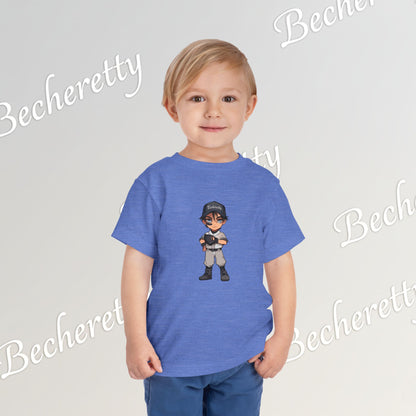 Toddler T-Shirt - Baseball Graphic Becheretty - Day Game, birthday gift - Day game & Casual wear