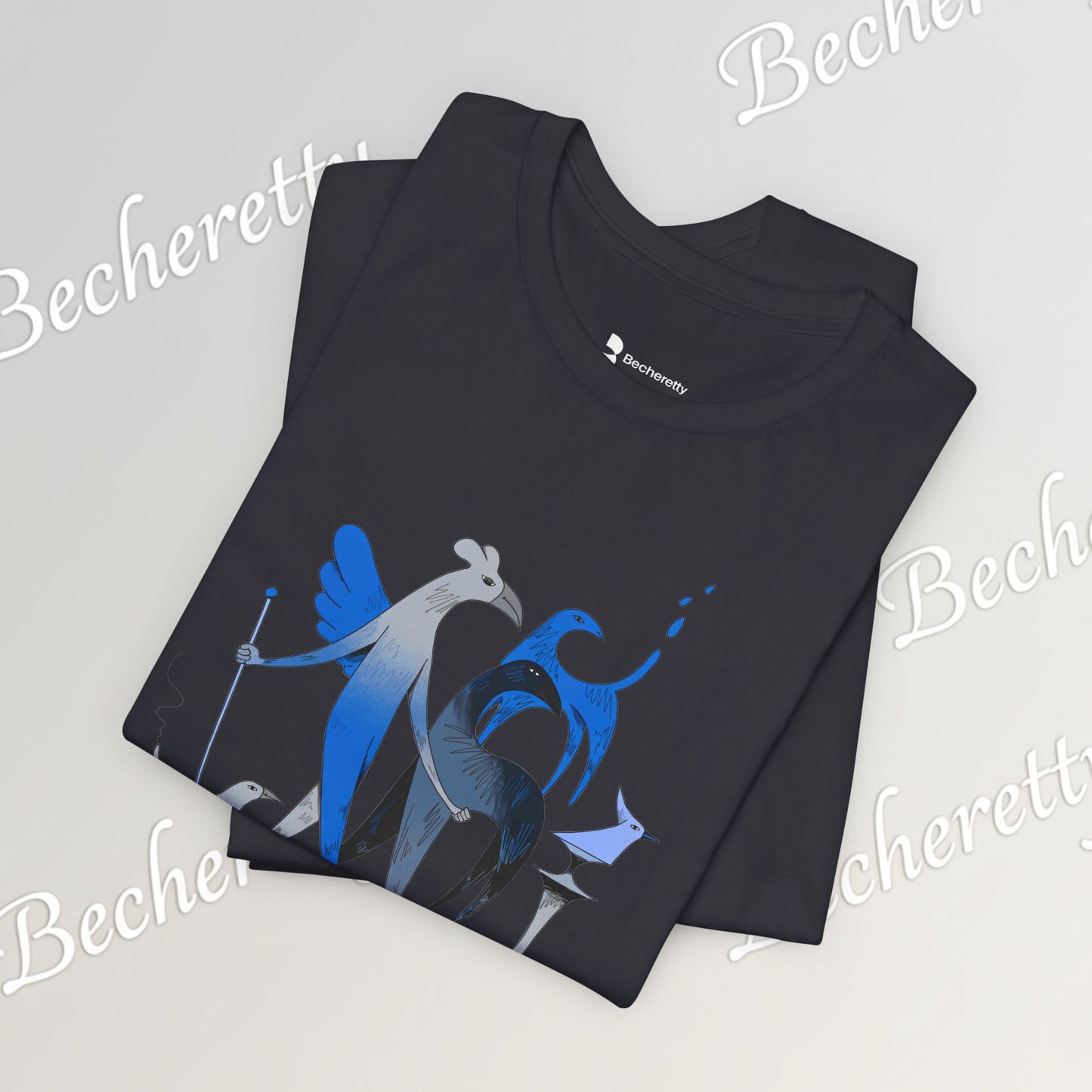 Graphic Tee Becheretty "Avian Dream" A tailored fit that provides a sleek, polished appearance for any occasion.