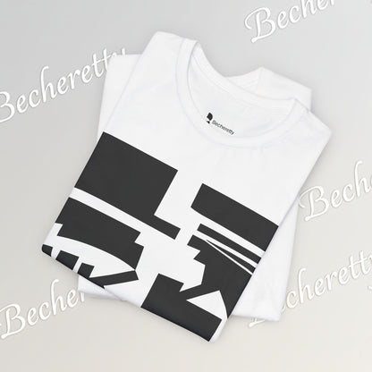 Abstract Graphic Art T-Shirt - Becheretty - Casual Wear - Gift for Art Lovers - Modern Artwork Apparel