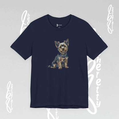 Yorkie T'Shirt - Art Graphic Becheretty - Perfect gift for Pets Lovers - Casual Wear