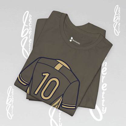 Soccer T-Shirt Number 10 Unisex - Graphic Becheretty - Game Day - Casual wear - Gift for Soccer Lovers