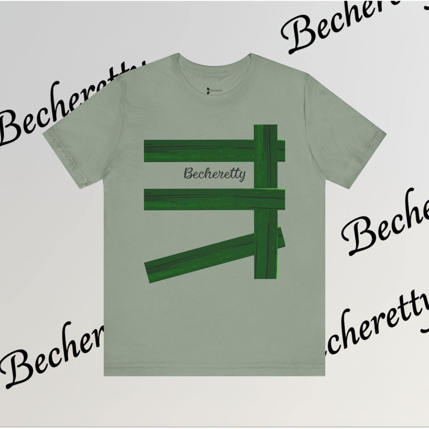Artistic Tee - Graphic Becheretty - Stylish, Casual wear - Relevant for art enthusiasts