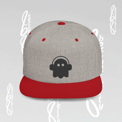 Stylish Flat Bill Snapback Hat with Embroidered Design Becheretty