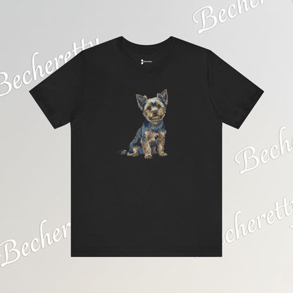 Yorkie T'Shirt - Art Graphic Becheretty - Perfect gift for Pets Lovers - Casual Wear