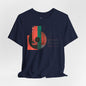 Minimalist Cubist Vinyl Tee - Art Graphic Becheretty - Spin your style in a new direction.
