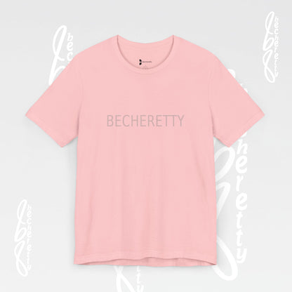 Becheretty  T-Shirt - Short Sleeve- Casual Style, Unisex - Relaxed Fit Top - Everyday wear
