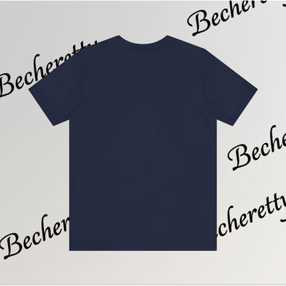 Soccer T-Shirt - Number 9 - Minimalist Graphic Becheretty - Athletic apparel - Everyday Fashion