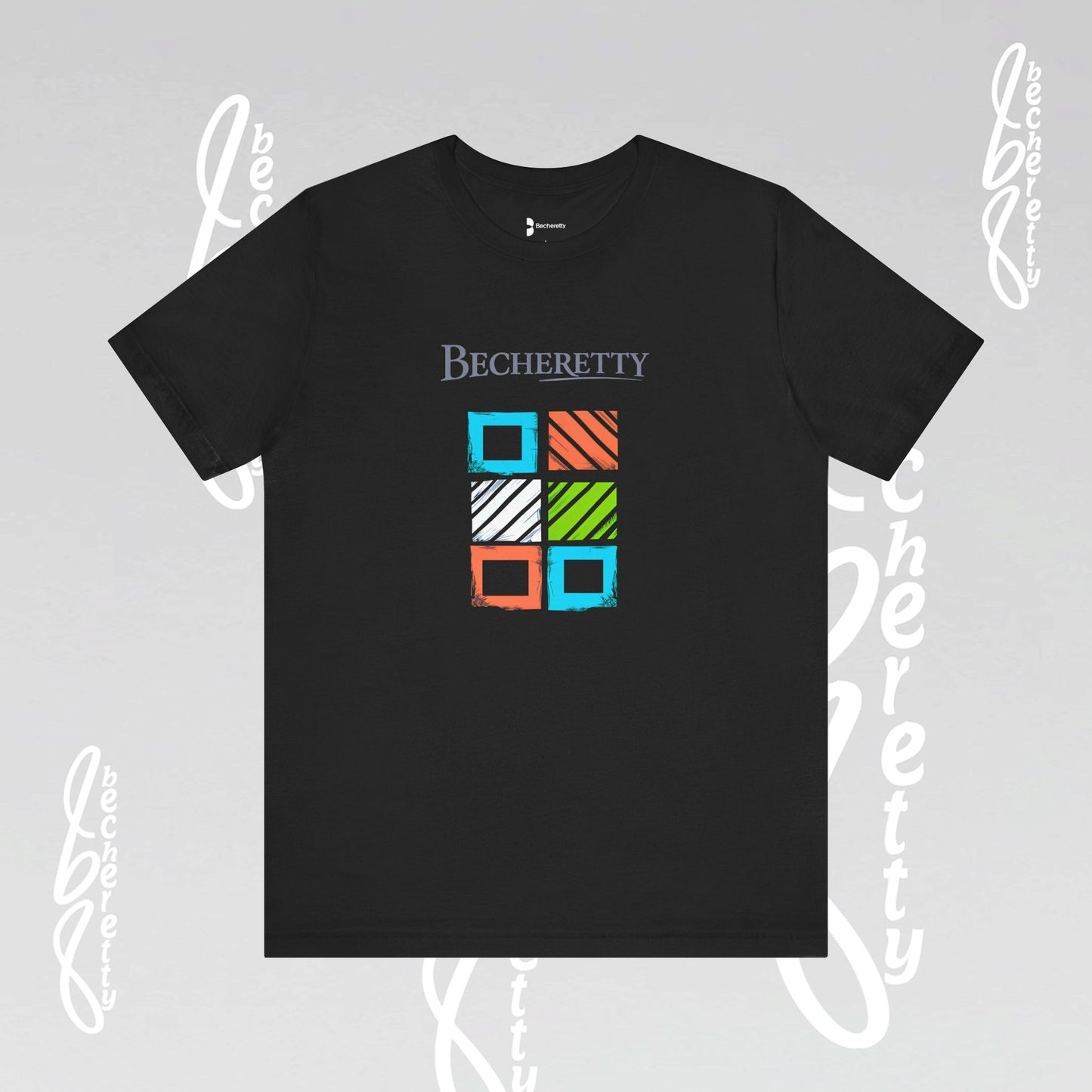 Colorful Becheretty Graphic Unisex T'shirt - Fashion style - Casual Wear
