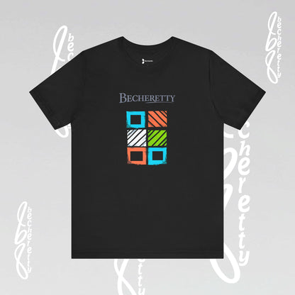 Colorful Becheretty Graphic Unisex T'shirt - Fashion style - Casual Wear
