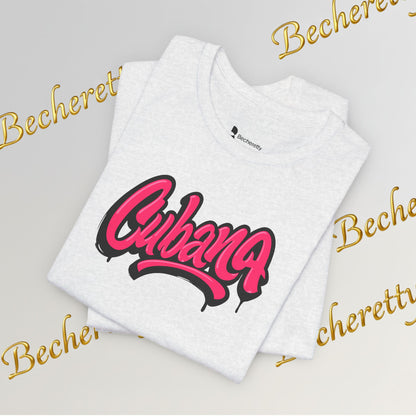 Graphic Tee "Cubana" Art Minimalist Becheretty - T-shirt that expresses confidence - Casual Wear