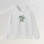 Cute Watercolor Dog Hoodie - art Graphic Becheretty - Colorful Puppy Sweatshirt