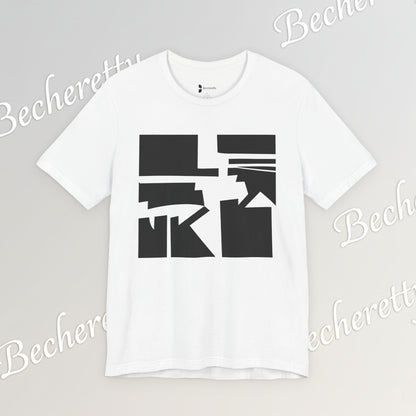 Abstract Graphic Art T-Shirt - Becheretty - Casual Wear - Gift for Art Lovers - Modern Artwork Apparel