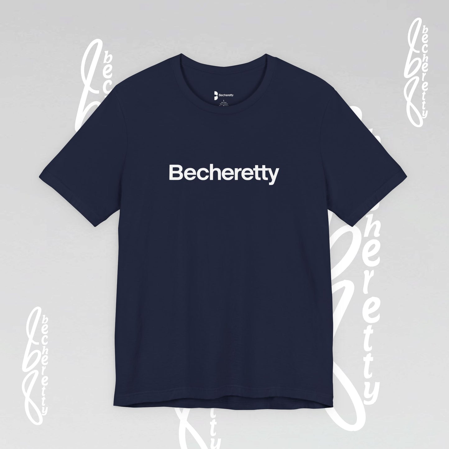 Short Sleeve Tee Becheretty  "Minimalist Design. Maximum Impact" Express Yourself. Casual Wear
