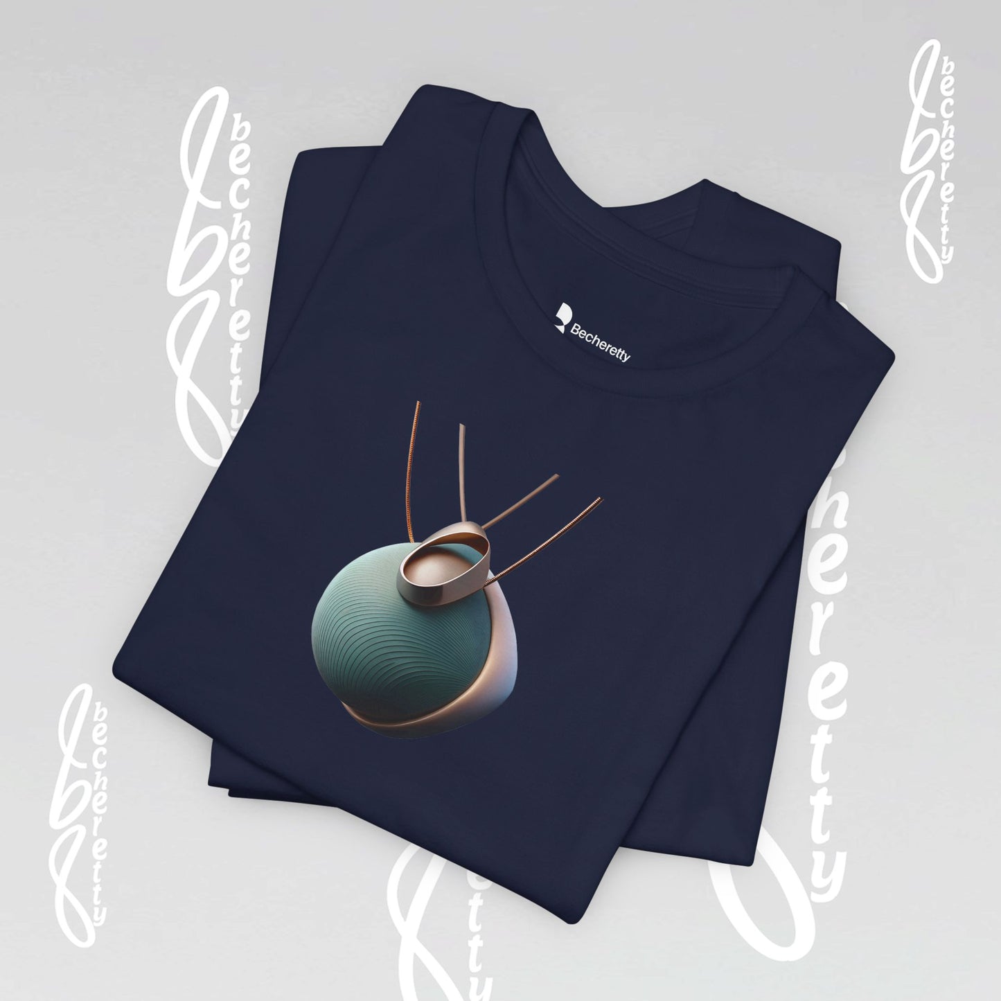 Artistic Necklace Graphic T-Shirt Becheretty - Perfect Women Gift - Casual Wear - Style is Yours