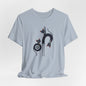 Graphic T-Shirt "Cat Trio" Design Surrealist & Minimalist Becheretty - Artful presence , casual wear.