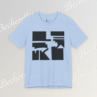 Abstract Graphic Art T-Shirt - Becheretty - Casual Wear - Gift for Art Lovers - Modern Artwork Apparel