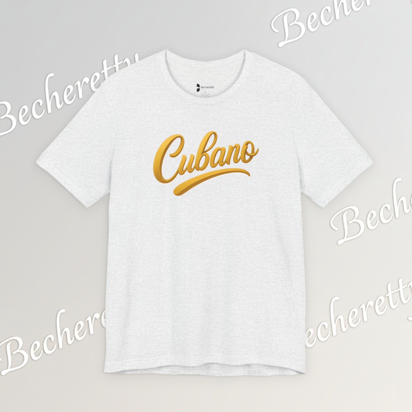Graphic Tee "Cubano" Minimalist Art Graphic Becheretty - T-shirt that expresses confidence - Casual Wear