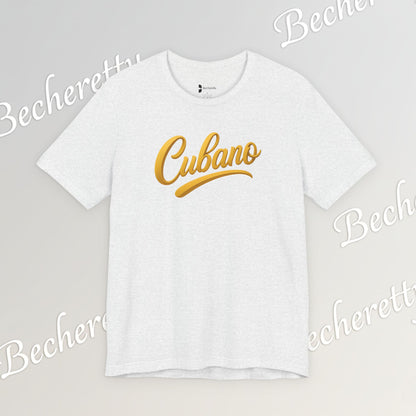 Graphic Tee "Cubano" Minimalist Art Graphic Becheretty - T-shirt that expresses confidence - Casual Wear
