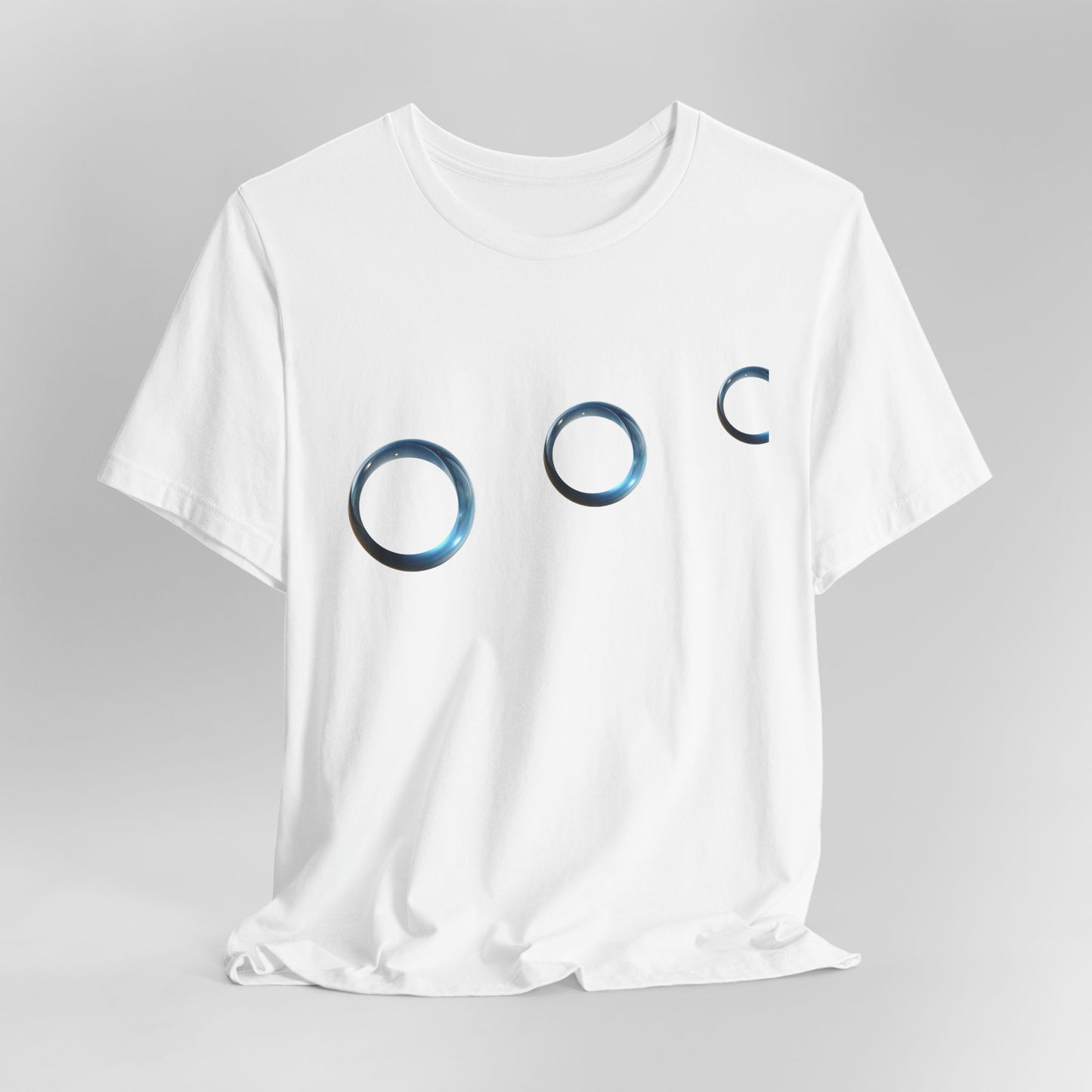 Moon Phase Tee — Minimal Lunar Circle T-Shirt - Art Graphic Becheretty - Everyday outfit