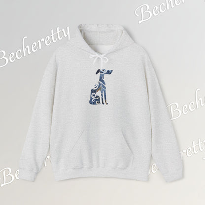 Artistic Dog Silhouette Hoodie - Graphic Becheretty - Perfect gift for dog lovers