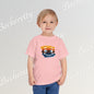 Toddler Tee Smiley Watercolor Art Graphic Minimalist Becheretty - Happy Face Kids T-Shirt
