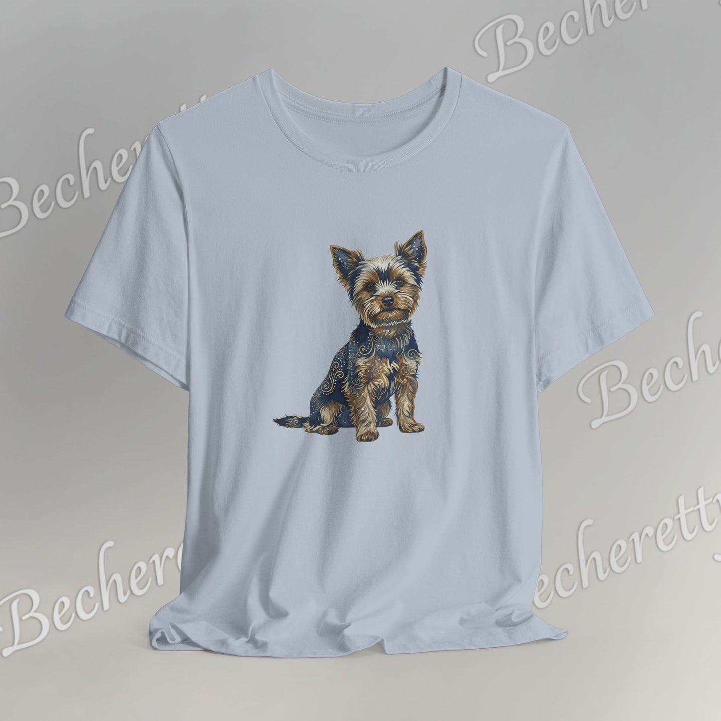 Yorkie T'Shirt - Art Graphic Becheretty - Perfect gift for Pets Lovers - Casual Wear