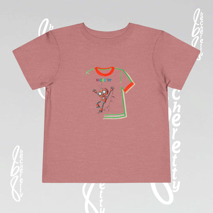 Toddler T-Shirt - Funny Robot Character Becheretty - Casual Kids outfit