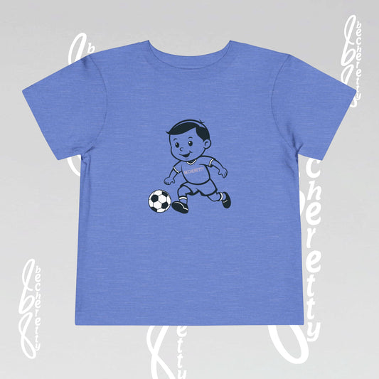 Toddler T'Shirt for Playful Days By Becheretty Design - Casual Toddler Wear - Soccer Lovers