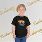 Toddler Tee Smiley Watercolor Art Graphic Minimalist Becheretty - Happy Face Kids T-Shirt