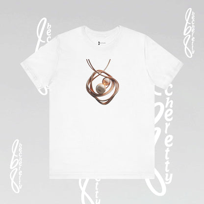 Art Lovers - Necklace t-Shirt Becheretty Casual Wear,  Everyday Fashion - Unique Style, Graphic T-Shirt