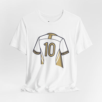 Soccer T-Shirt Number 10 - Art Minimalist Becheretty - Game Day - Casual wear - Perfect Gift for Soccer Lovers