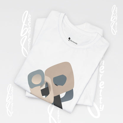 Flow Graphic Tee - Becheretty Minimalist Design - Perfect for art enthusiasts - Stylish Casual Wear