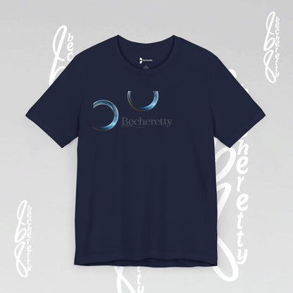 Becheretty Graphic T-Shirt - Broken Vector Line - Casual Wear - Fashion Style