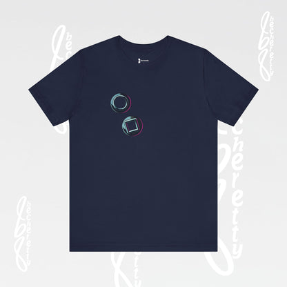 Graphic T-Shirt short sleeve, Unisex - Becheretty Minimalist Design - Casual Wear