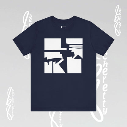 Abstract Graphic Art T-Shirt - Becheretty - Casual Wear - Gift for Art Lovers - Modern Artwork Apparel