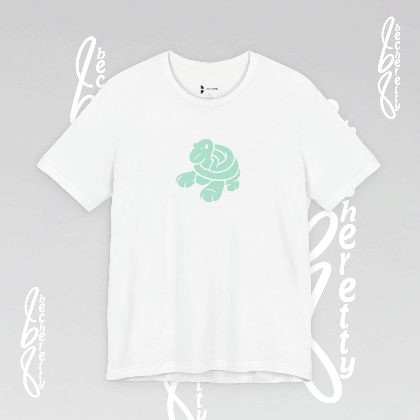 Turtle Tee - Inspired by a child's plasticine sculpture - Becheretty brings his work to life, supporting Autism Awareness and also highlighting his creativity.