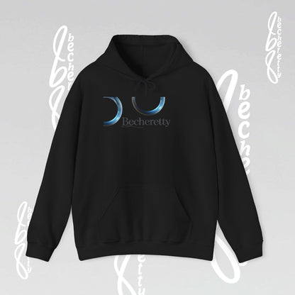 Graphic Hooded - Minimalist Design Becheretty - Broken Vector Line - Unisex
