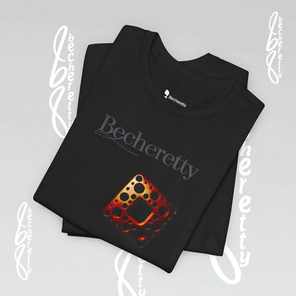 Stylish Minimalist Art Design Becheretty - Trendy short sleeve T-Shirt - Casual Wear - Gift for Him