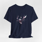 Love Script Tee - Romantic Floral Typography T-Shirt - Art Graphic Becheretty - Ideal gift for your loved one