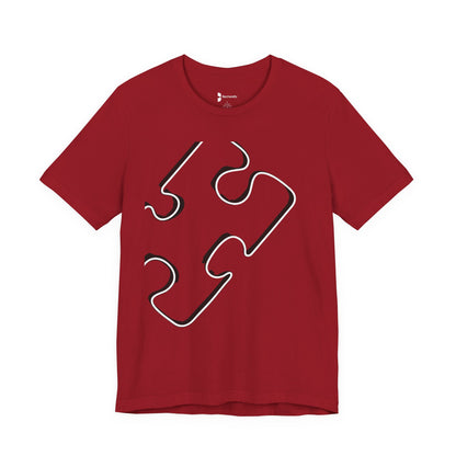 Autism Awareness Tee - Minimalistic graphic Becheretty - Unisex - Everyday Style