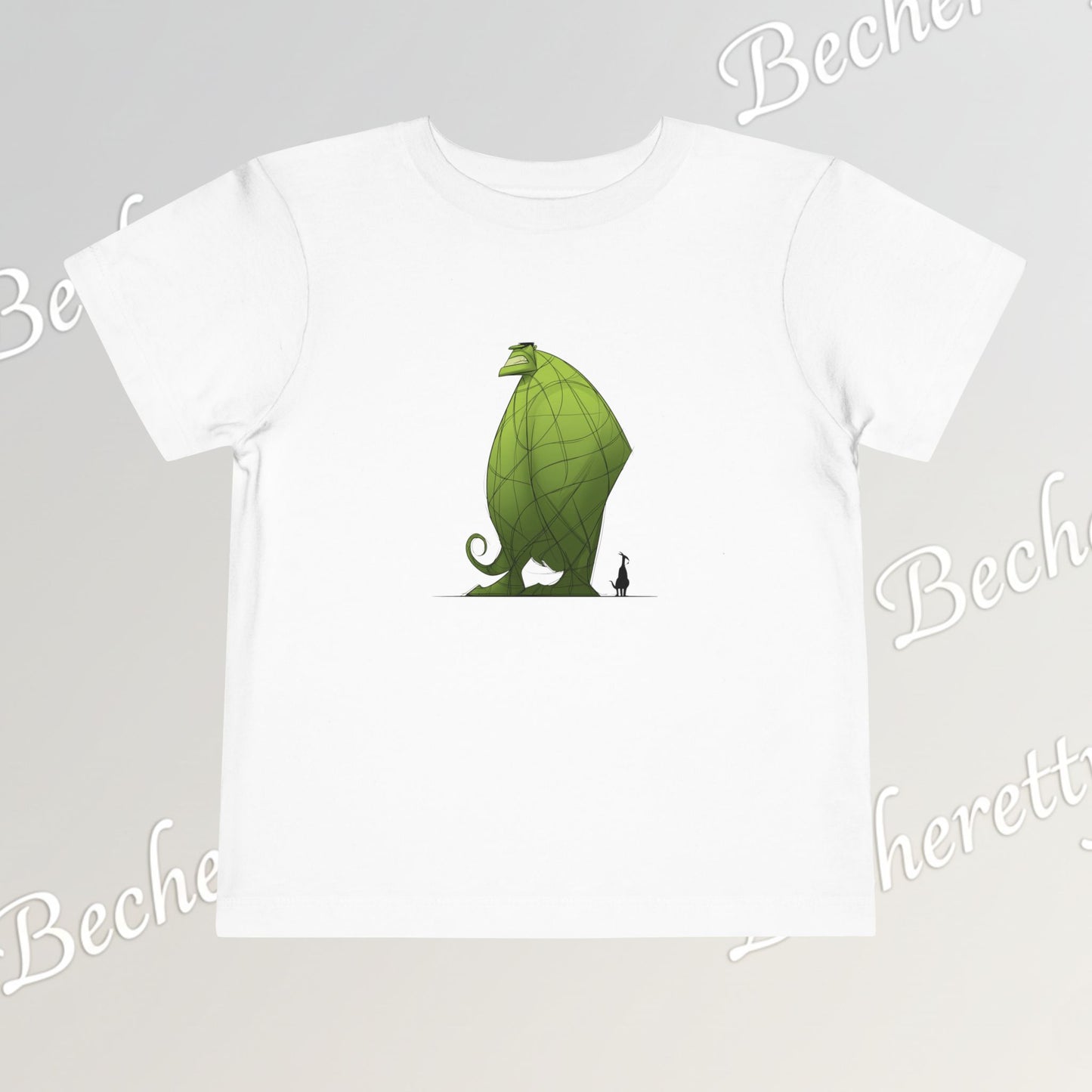 Gentle Giant & Tiny Friend Toddler Graphic Tee - Art Minimalist Becheretty