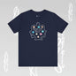 Graphic Tee - Different Minds Create Rare Beauty - Becheretty design, artistic vibe - Autism awareness.