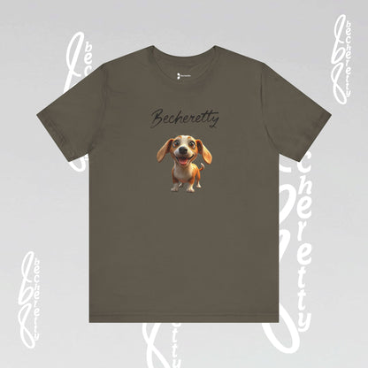 Funny Dog - Graphic Unisex T-Shirt Becheretty - Casual Wear