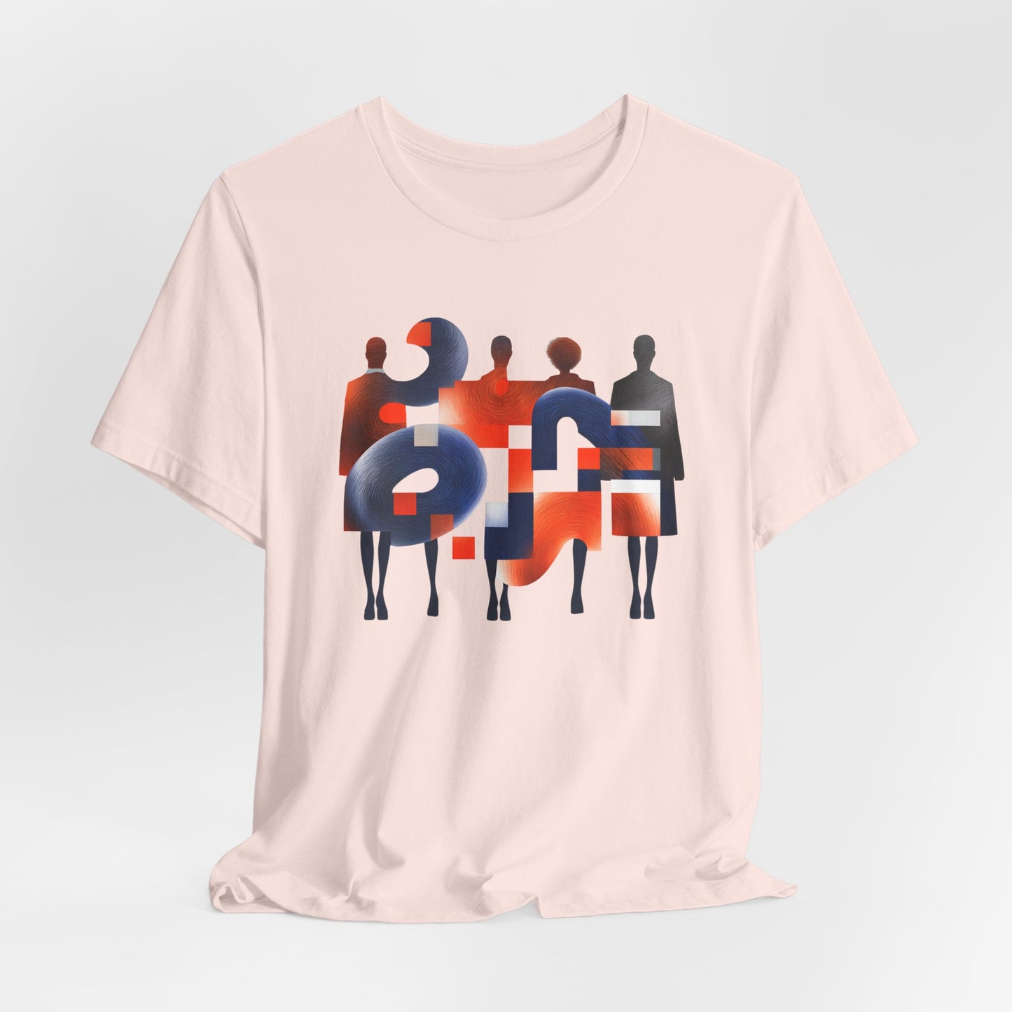 Abstract Graphic Tee Becheretty - Wear the Art - Become Part of the Composition