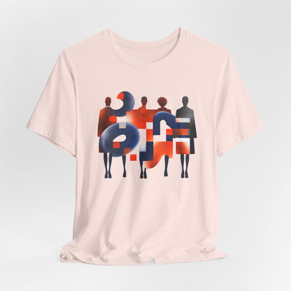 Abstract Graphic Tee Becheretty - Wear the Art - Become Part of the Composition