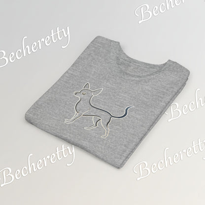 Youth T'Shirt - Graphic Chihuahua - Art Minimalist Becheretty - Perfect gift for Pet Lovers