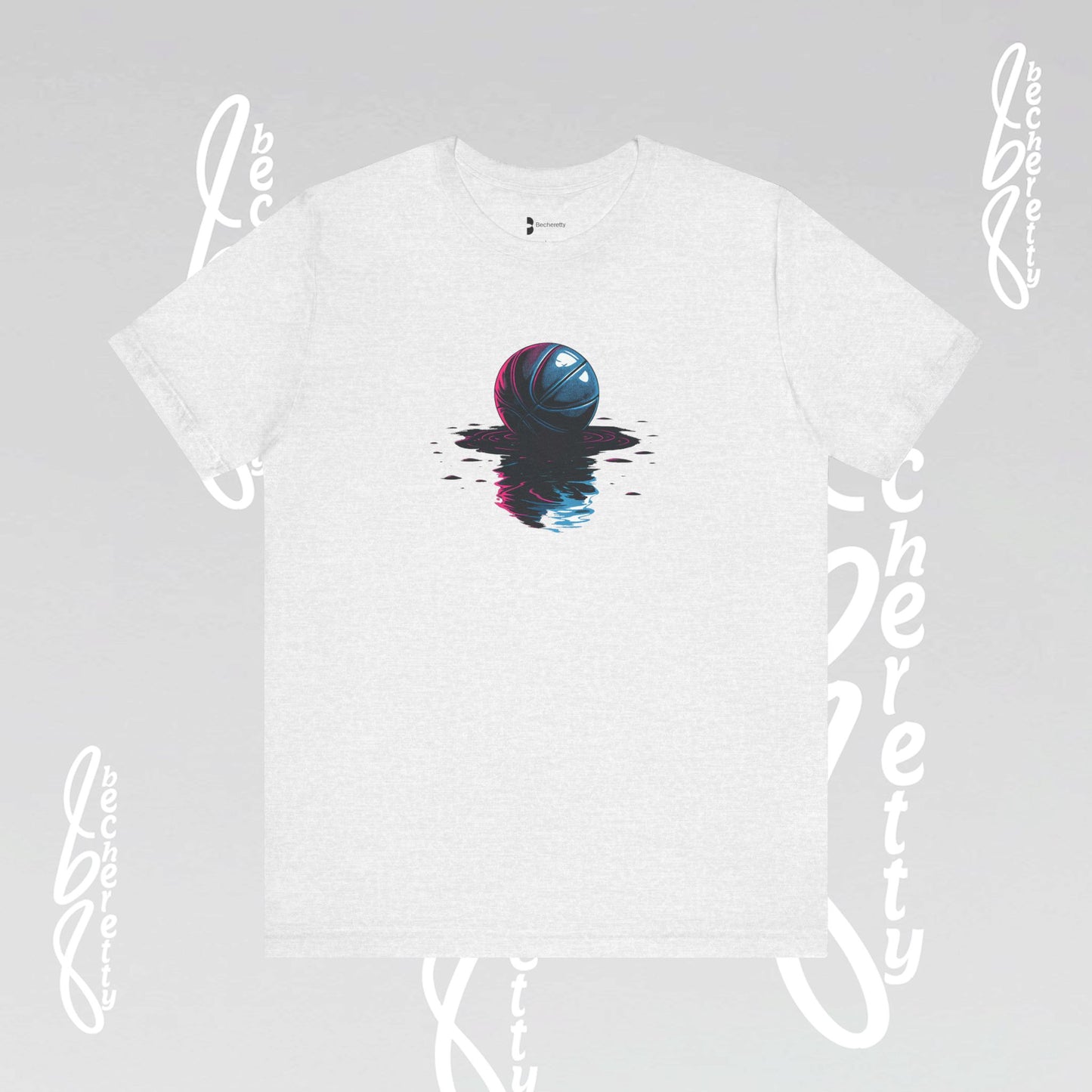 Basketball T-Shirt - Art Graphic Becheretty - Perfect gift for Basketball Lovers - Casual Wear