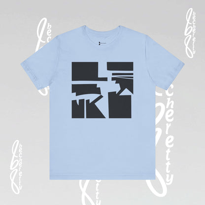 Abstract Graphic Art T-Shirt - Becheretty - Casual Wear - Gift for Art Lovers - Modern Artwork Apparel