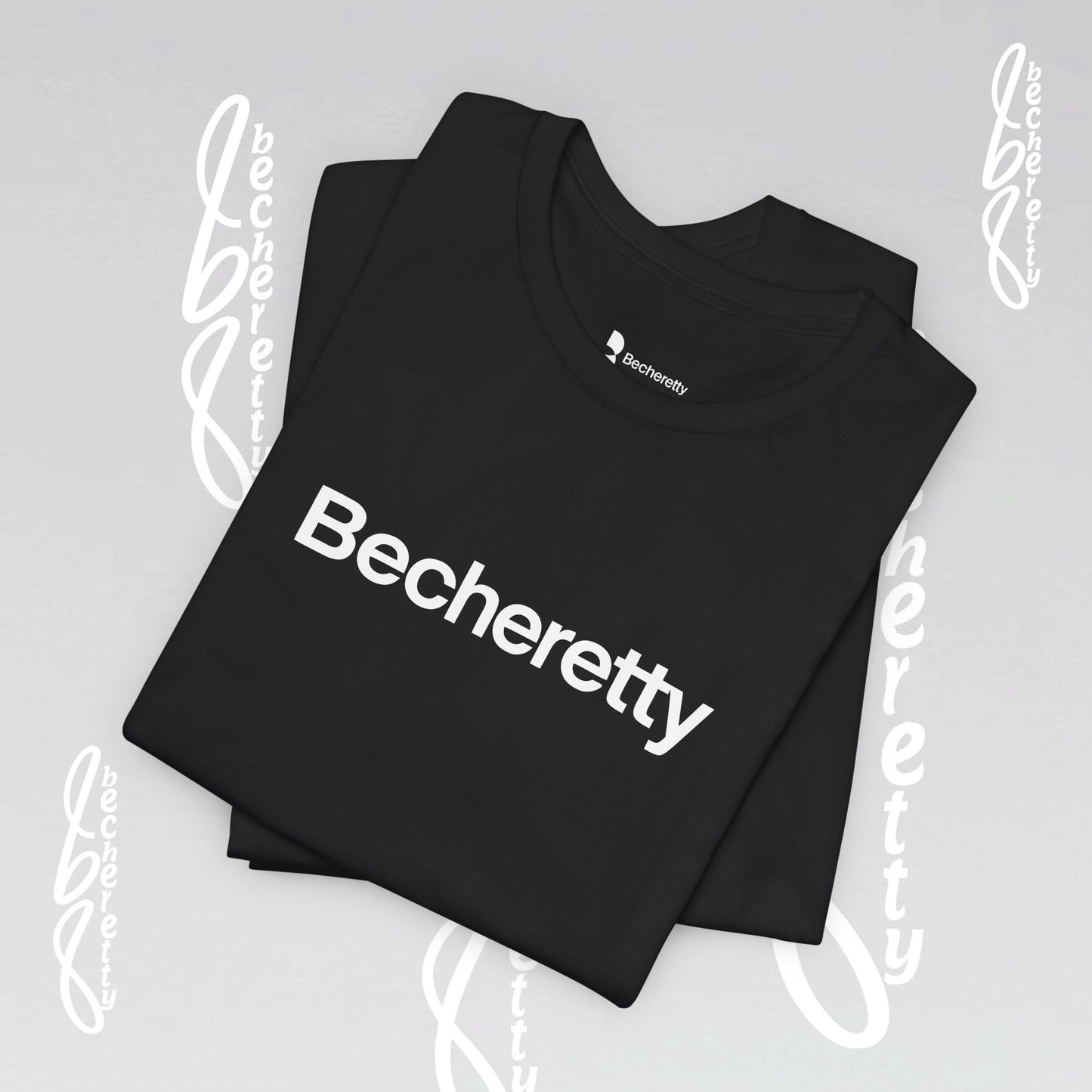 Short Sleeve Tee Becheretty  "Minimalist Design. Maximum Impact" Express Yourself. Casual Wear