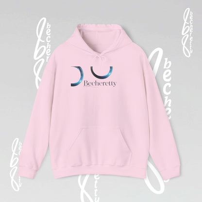 Graphic Hooded - Minimalist Design Becheretty - Broken Vector Line - Unisex